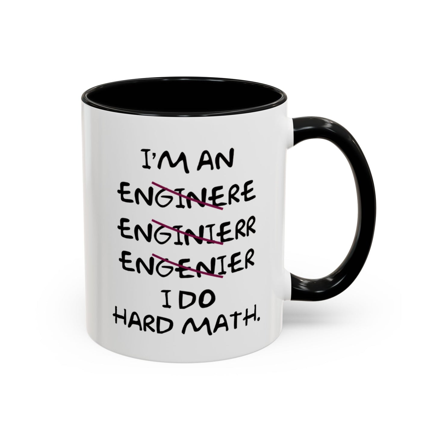I Do Hard Math Engineer Mug, STEM Graduation Coffee Cup