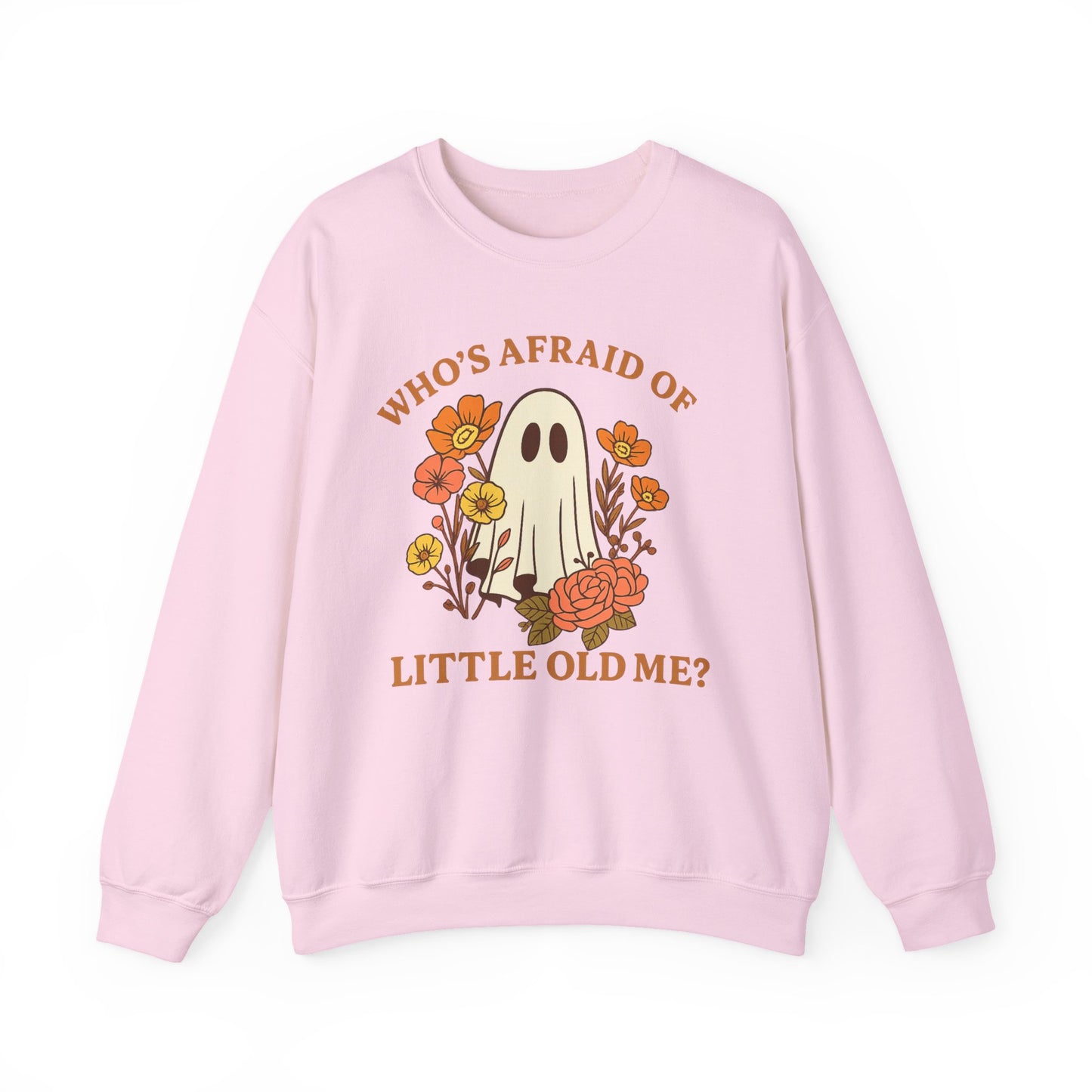 Who’s Afraid – Halloween Ghost Sweatshirt