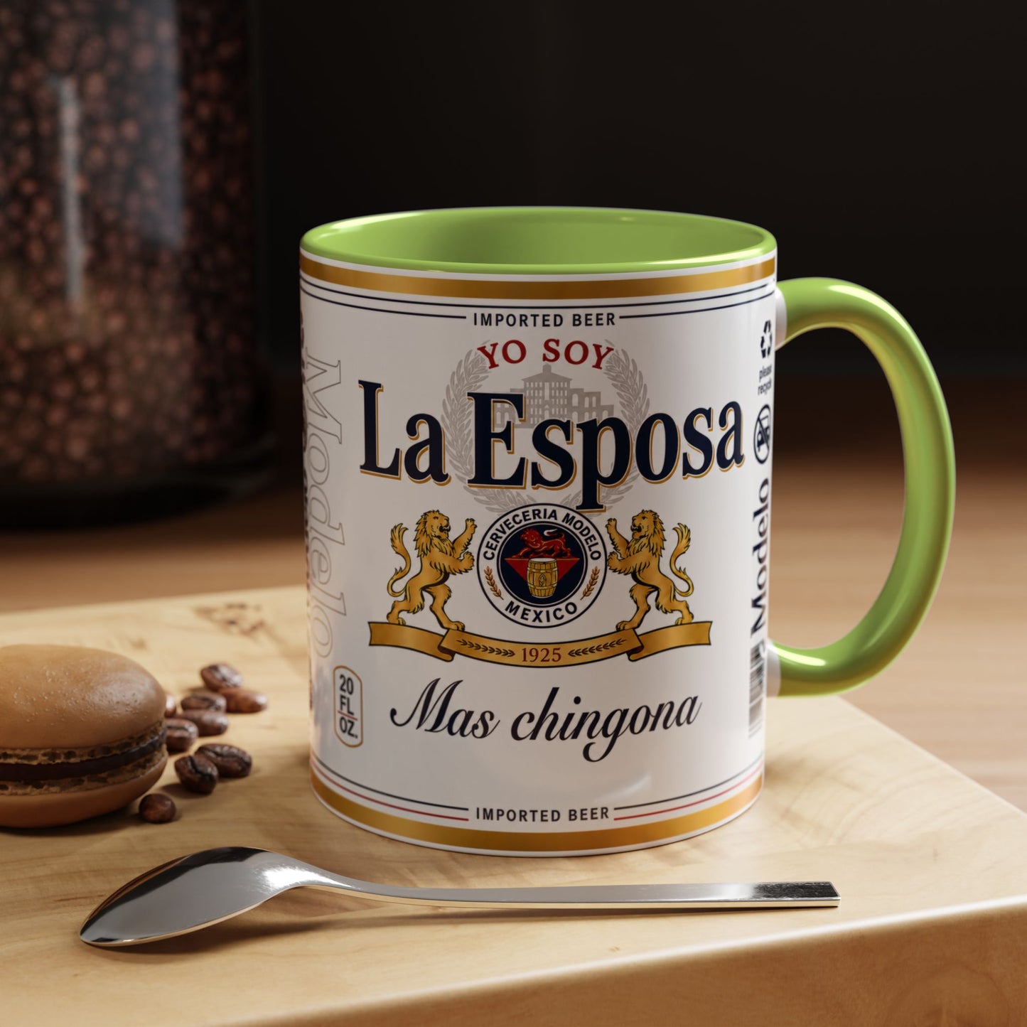 La Esposa Más Chingona Mug, Funny Spanish Wife Coffee Cup