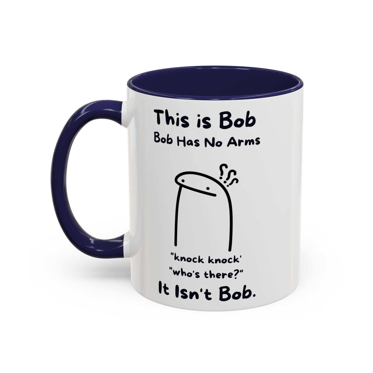 This Is Bob Mug, Funny Knock Knock Joke Coffee Cup