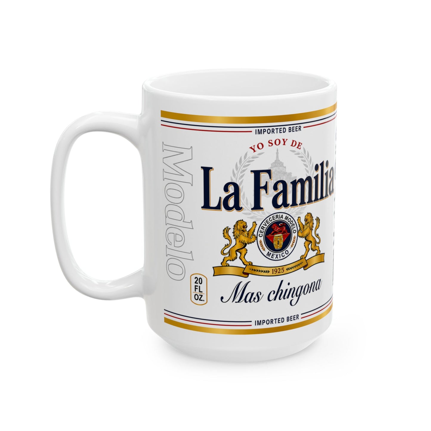 Yo Soy de La Familia Más Chingona Mug, Family Gift, Funny Coffee Cup