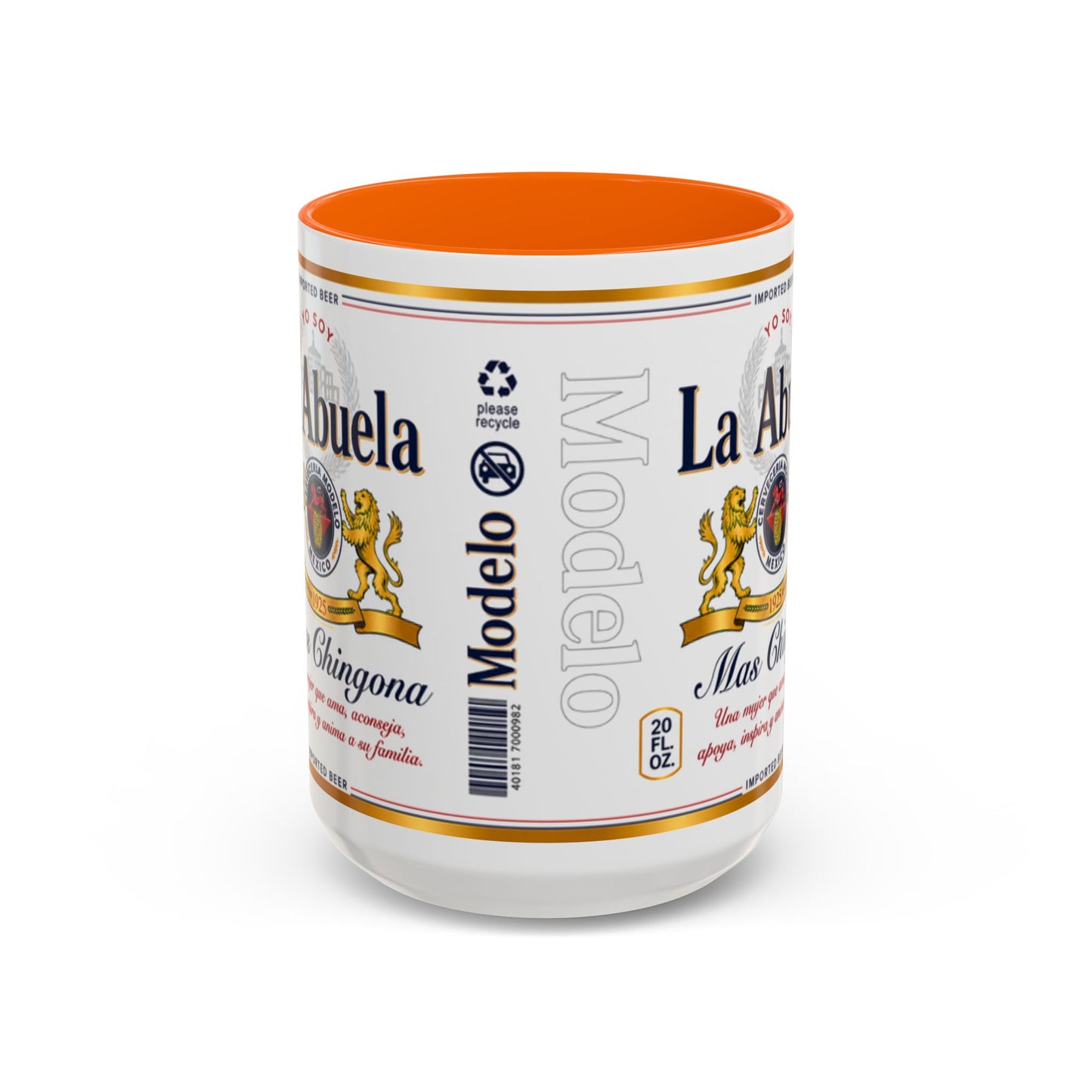 La Abuela Más Chingona Mug, Spanish Grandma Coffee Cup