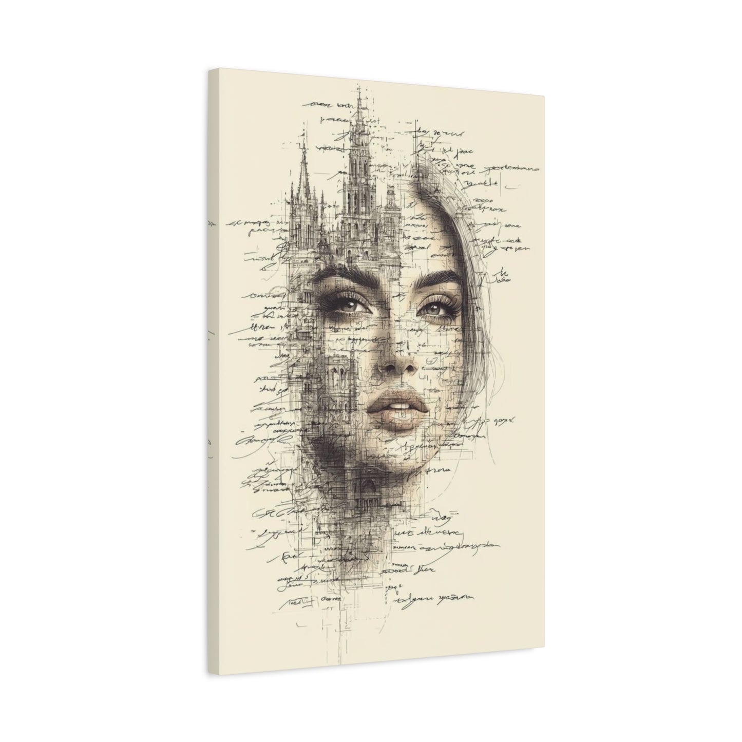 Architectural Muse – Canvas Art Print