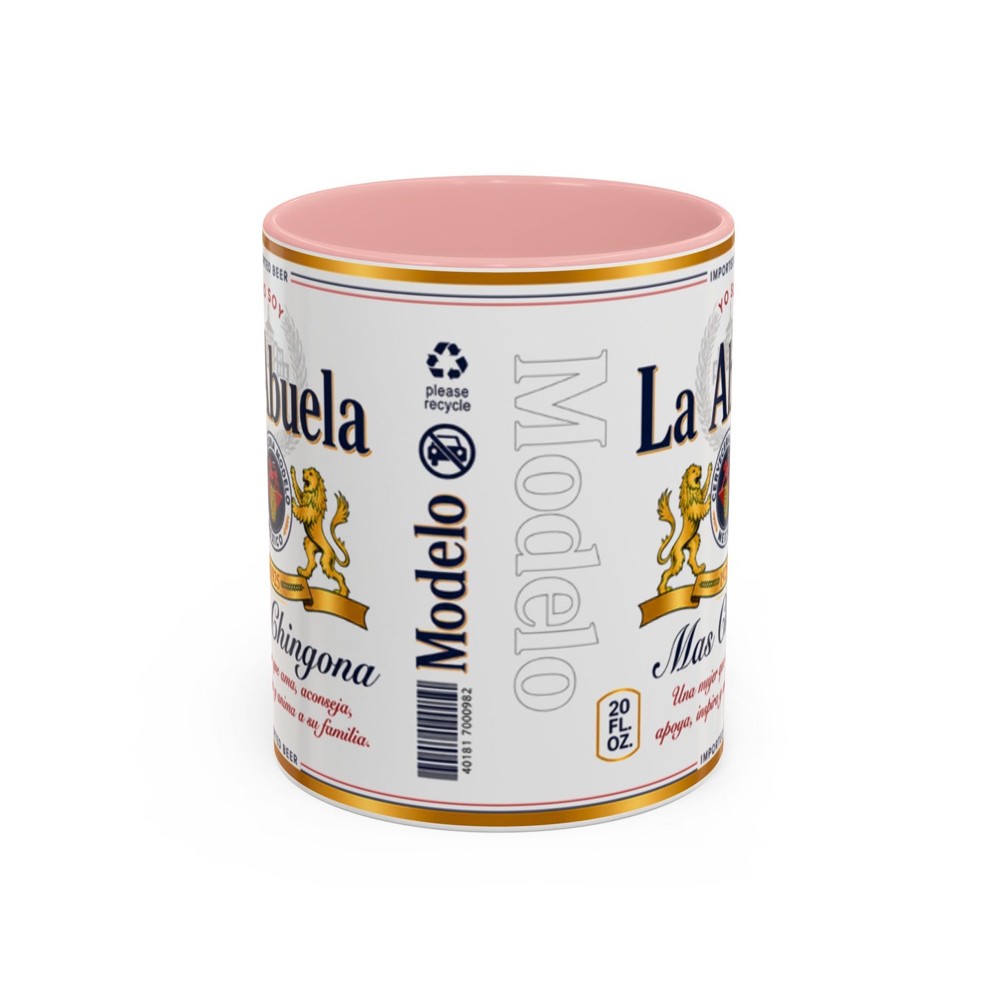 La Abuela Más Chingona Mug, Spanish Grandma Coffee Cup