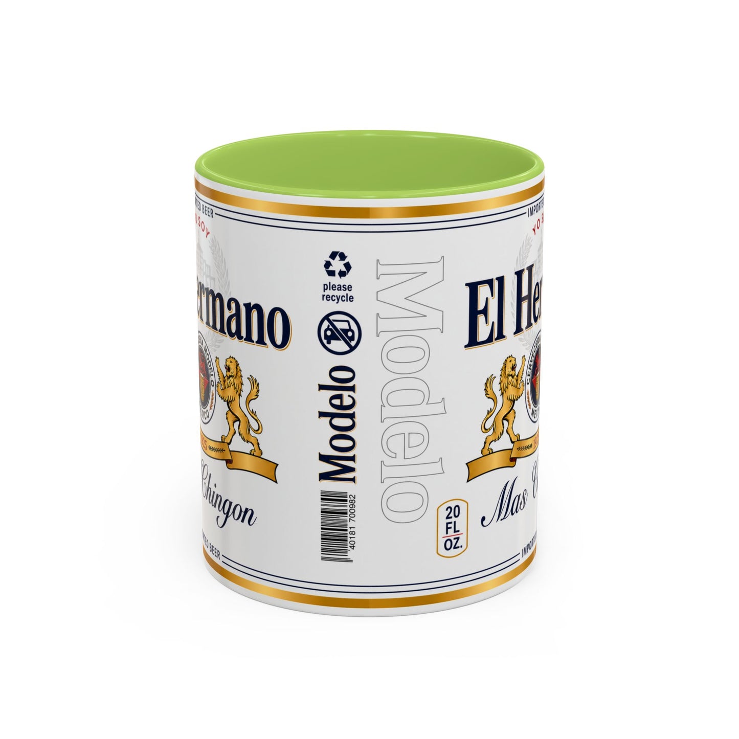 El Hermano Más Chingón Mug, Funny Spanish Brother Coffee Cup