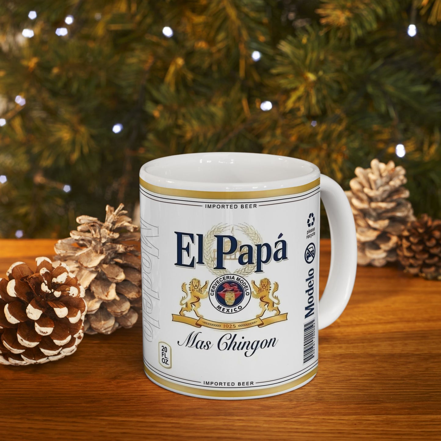 El Papa Mas Chingon Coffee Mug