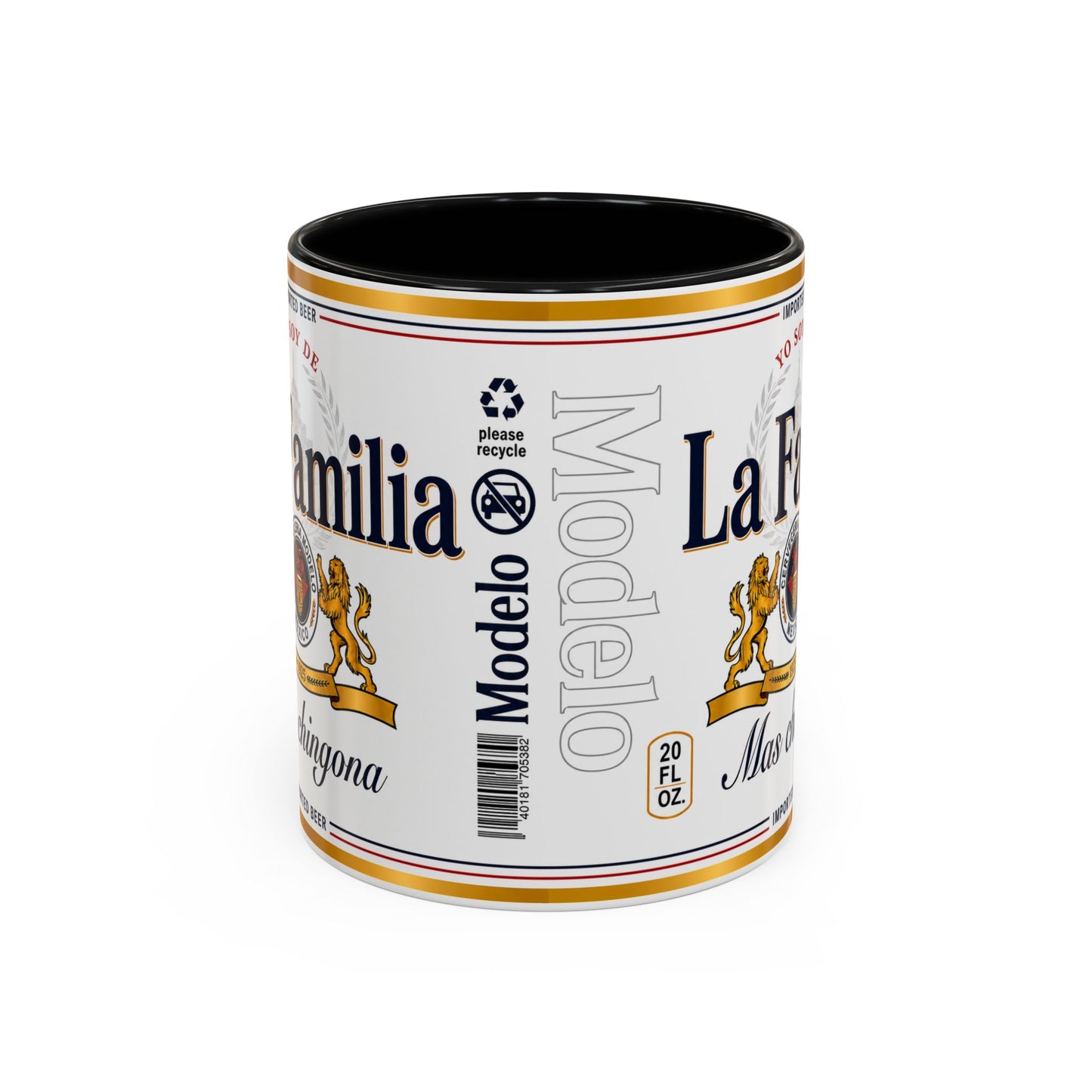 La Familia Más Chingona Mug, Funny Spanish Family Coffee Cup