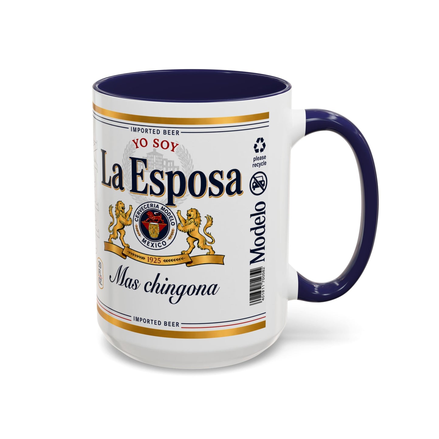 La Esposa Más Chingona Mug, Funny Spanish Wife Coffee Cup
