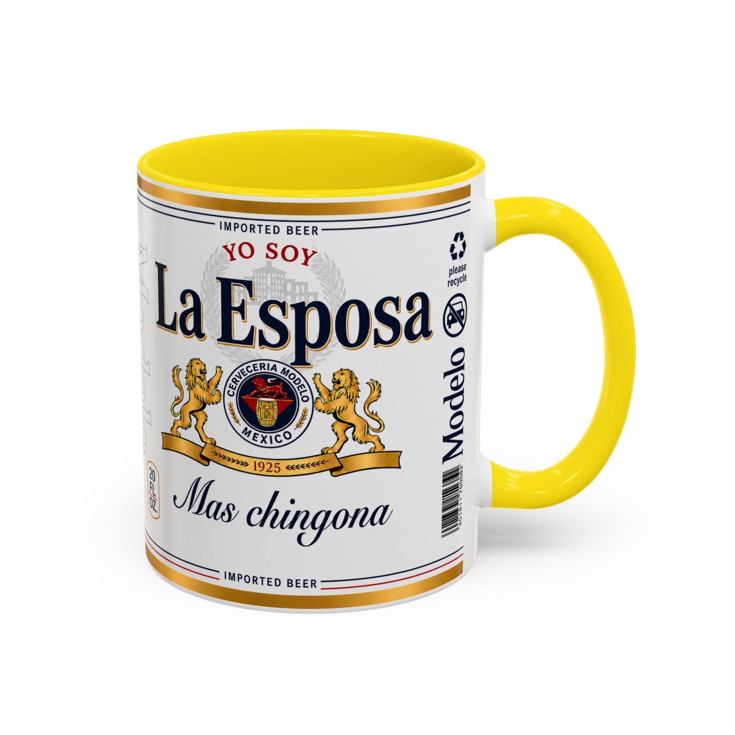La Esposa Más Chingona Mug, Funny Spanish Wife Coffee Cup