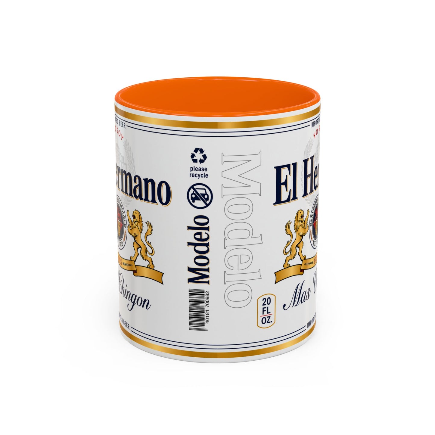 El Hermano Más Chingón Mug, Funny Spanish Brother Coffee Cup