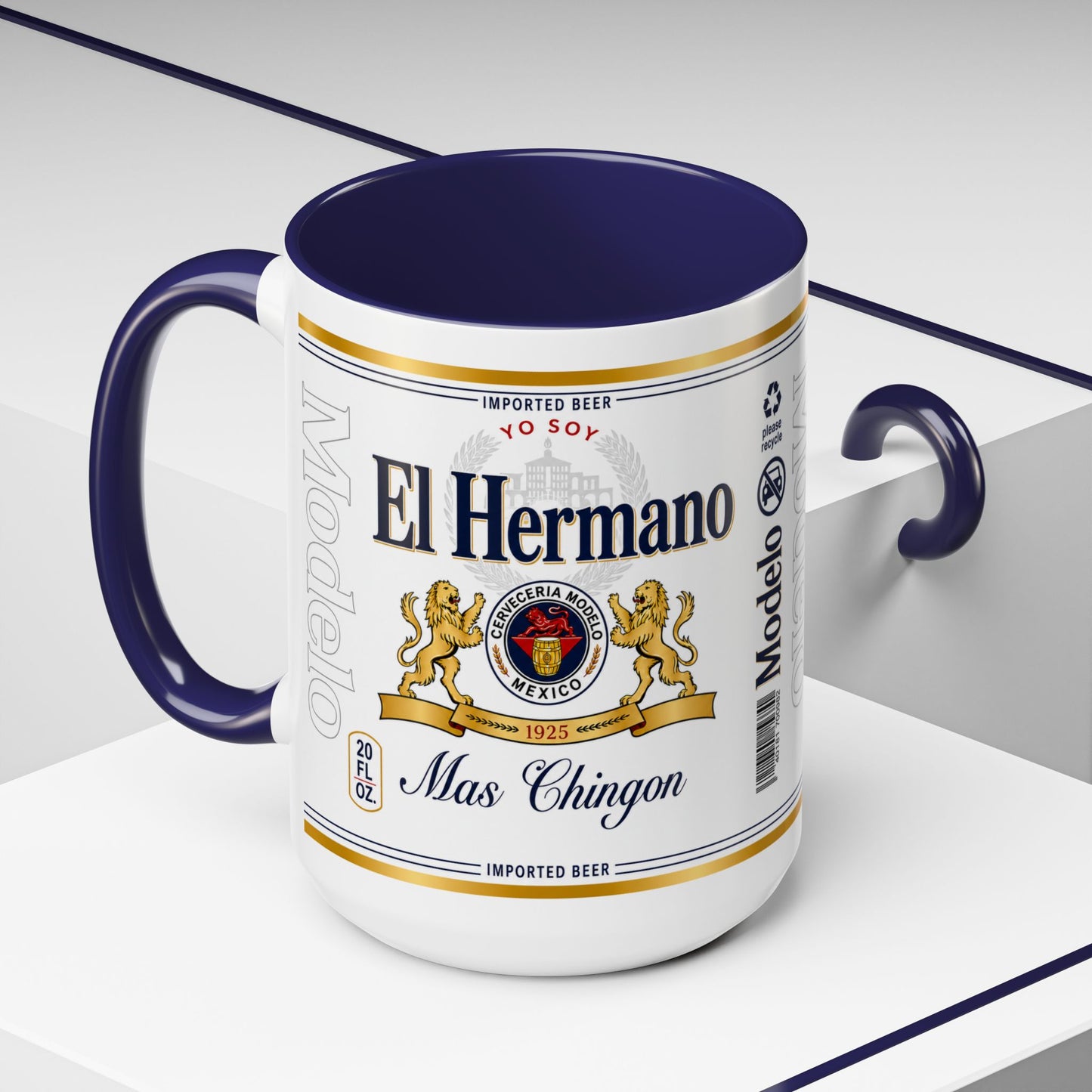 El Hermano Más Chingón Mug, Funny Spanish Brother Coffee Cup