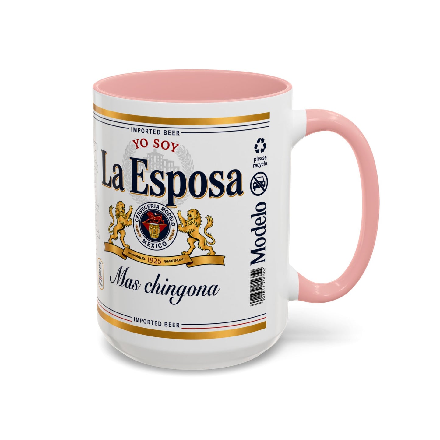 La Esposa Más Chingona Mug, Funny Spanish Wife Coffee Cup