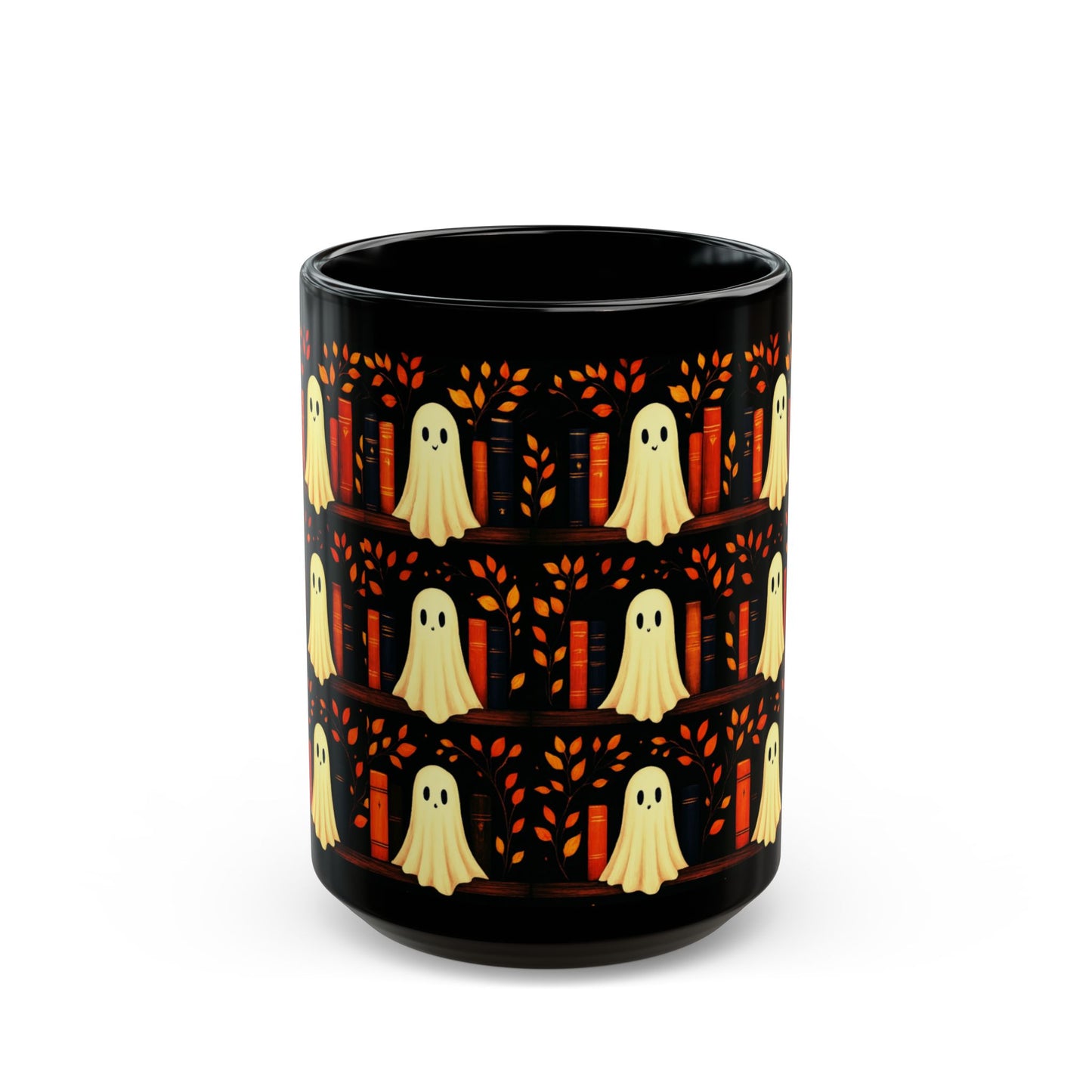 Ghost Library – Halloween Mug