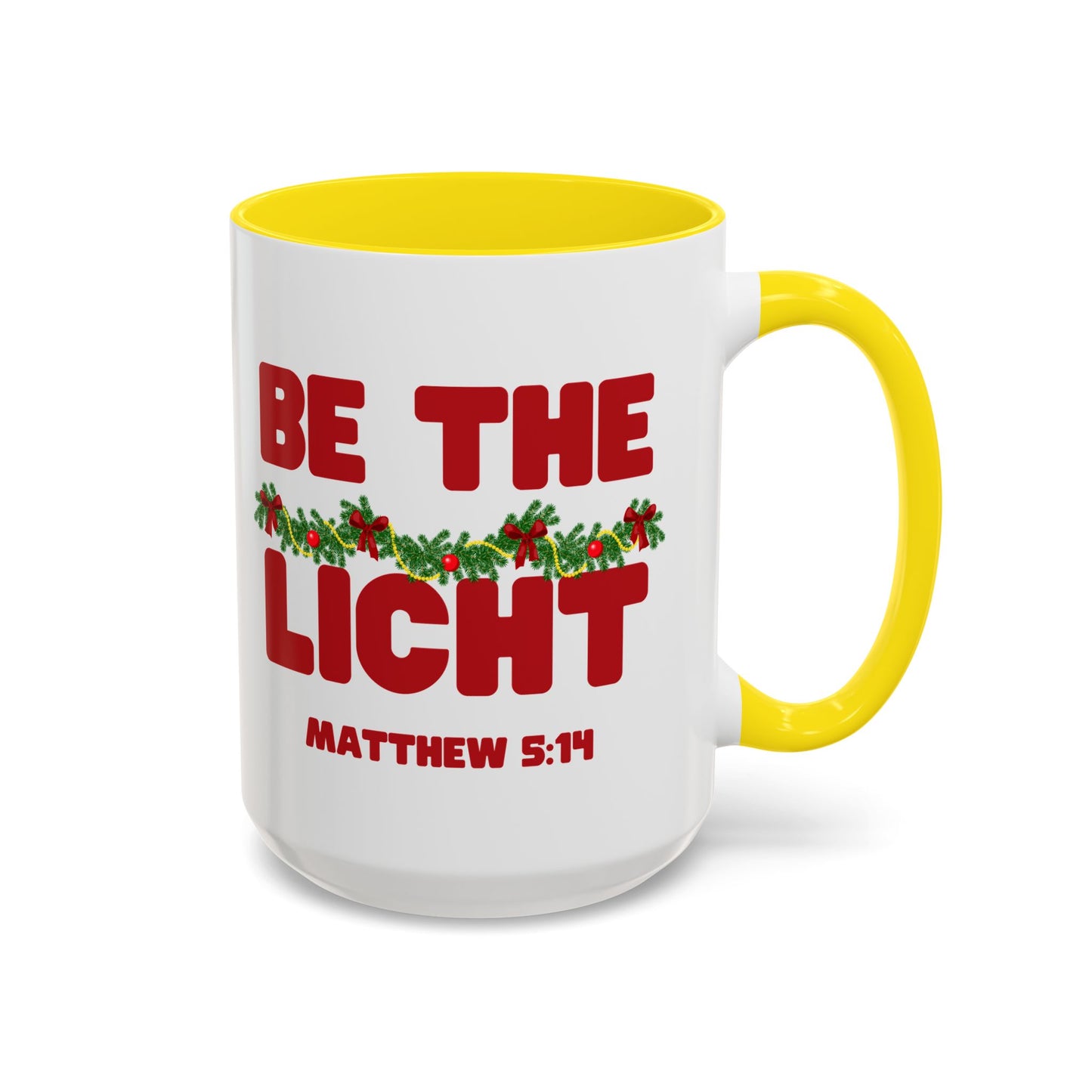 Be the Light – Matthew 5:14 Scripture Mug