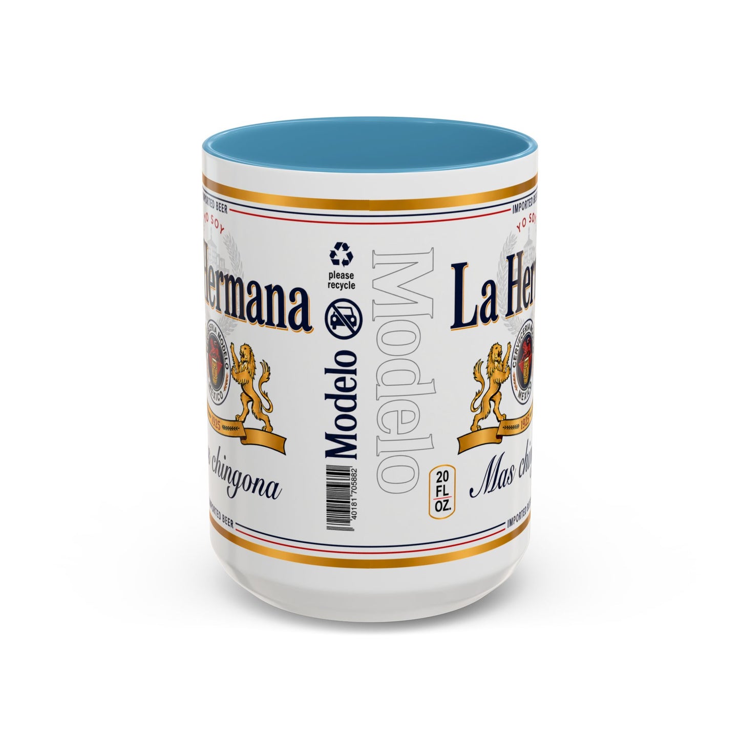 La Hermana Más Chingona Mug, Funny Spanish Sister Coffee Cup