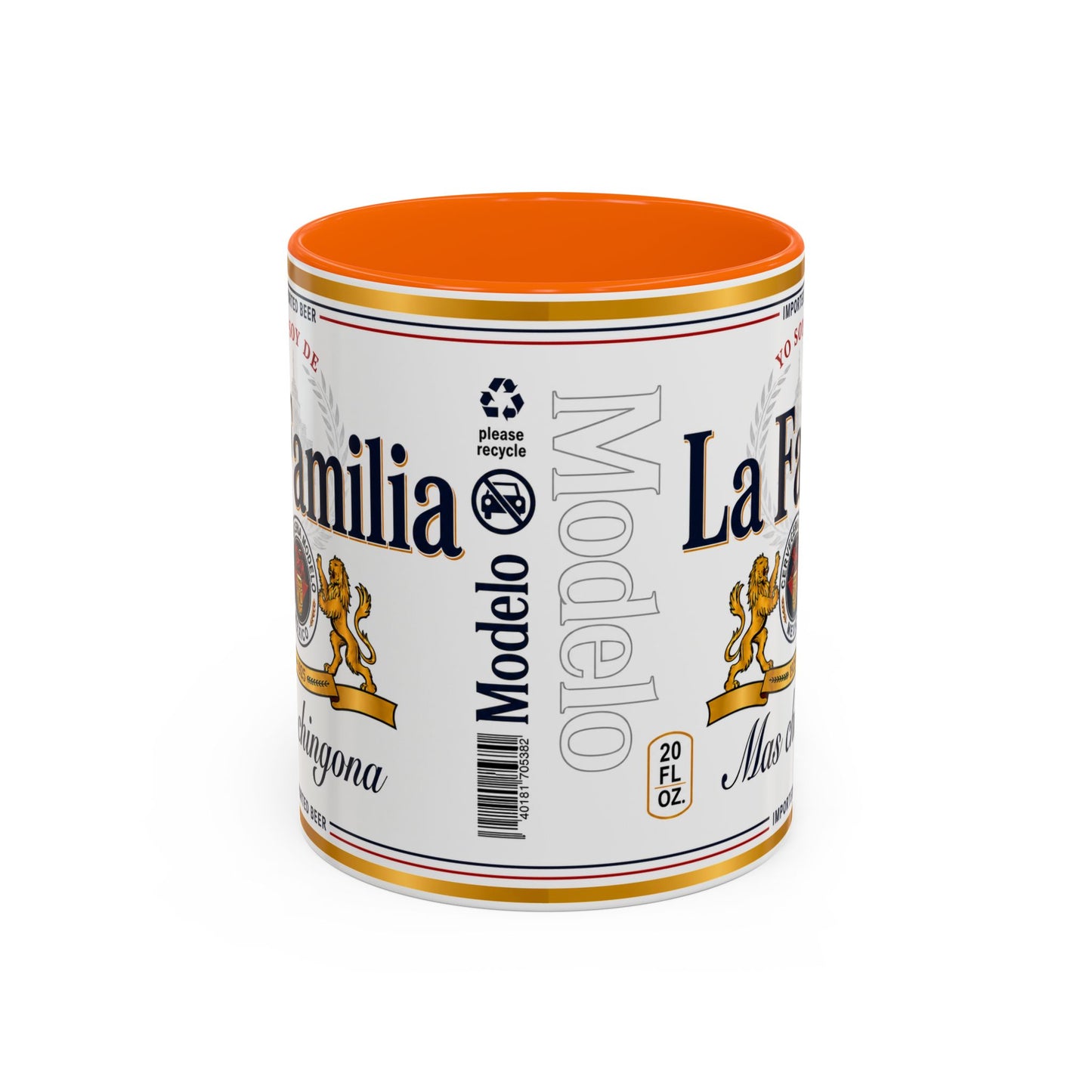 La Familia Más Chingona Mug, Funny Spanish Family Coffee Cup