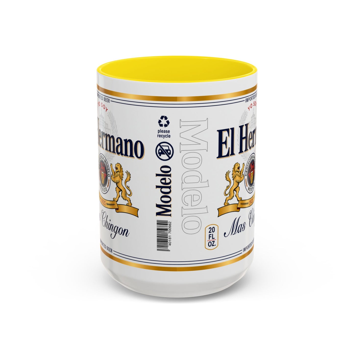 El Hermano Más Chingón Mug, Funny Spanish Brother Coffee Cup