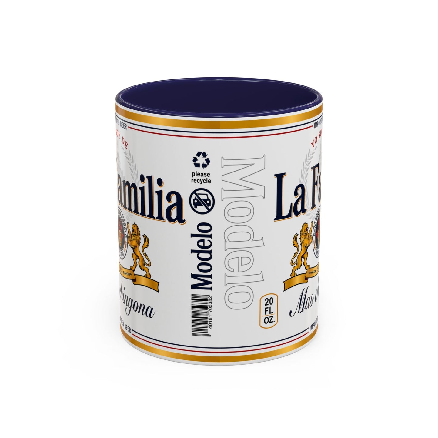 La Familia Más Chingona Mug, Funny Spanish Family Coffee Cup