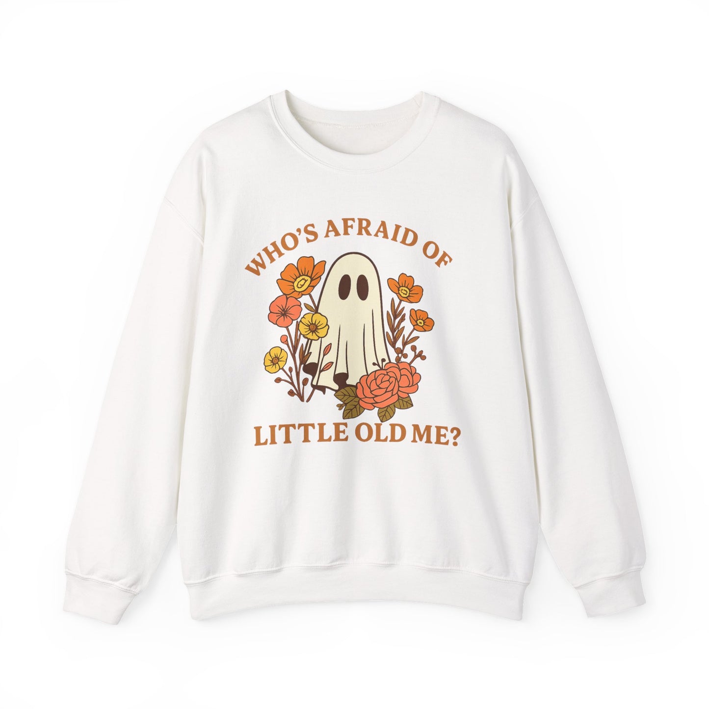 Who’s Afraid – Halloween Ghost Sweatshirt
