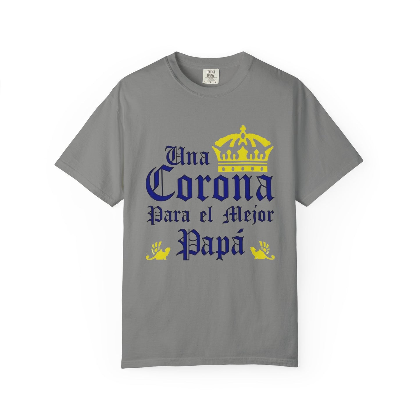 T-shirt Una Corona Para El Mejor Papa Del Mundo, T-shirt for beer lovers