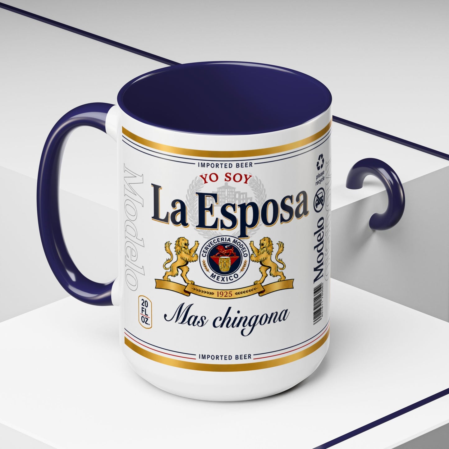 La Esposa Más Chingona Mug, Funny Spanish Wife Coffee Cup