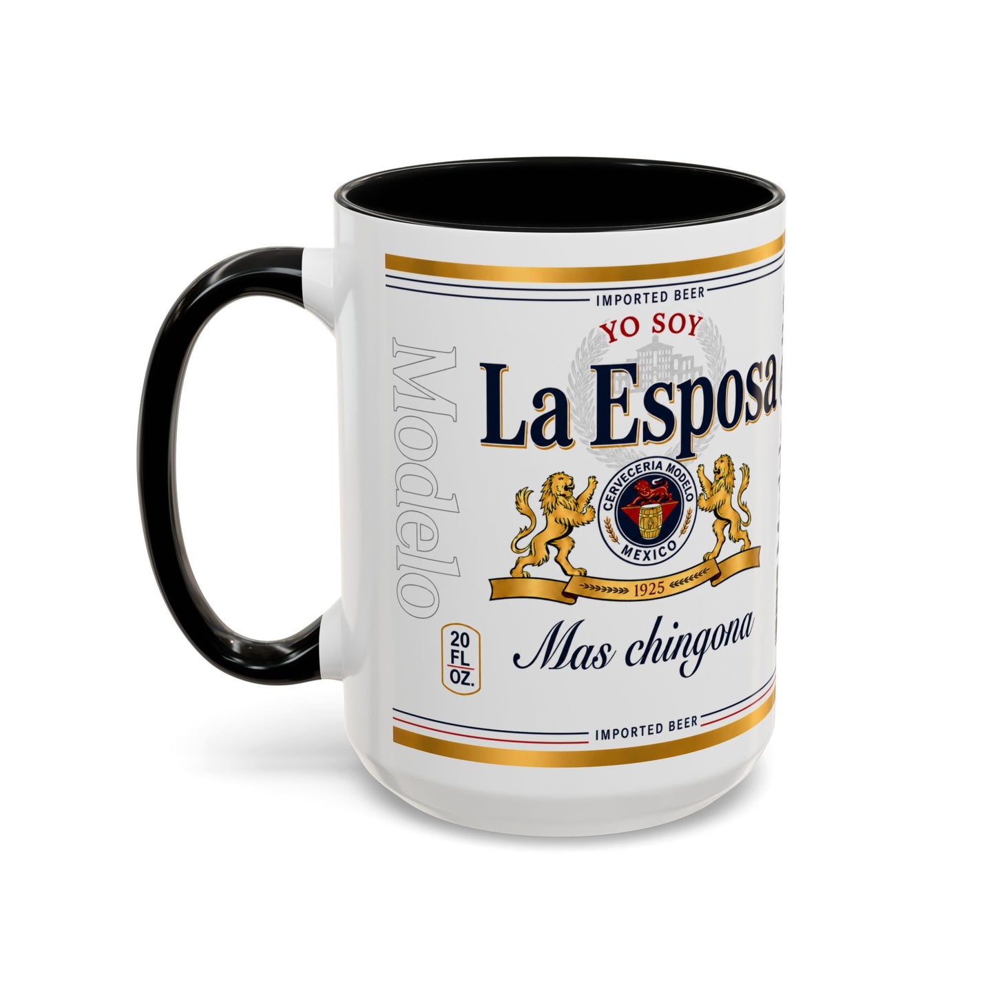 La Esposa Más Chingona Mug, Funny Spanish Wife Coffee Cup