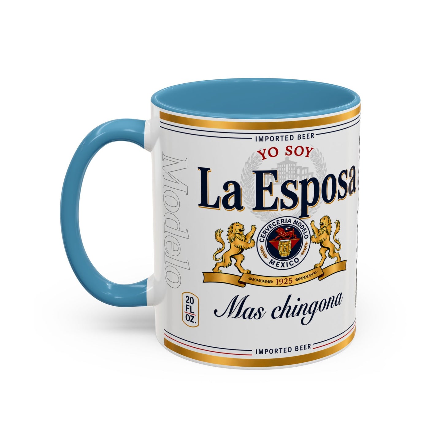 La Esposa Más Chingona Mug, Funny Spanish Wife Coffee Cup