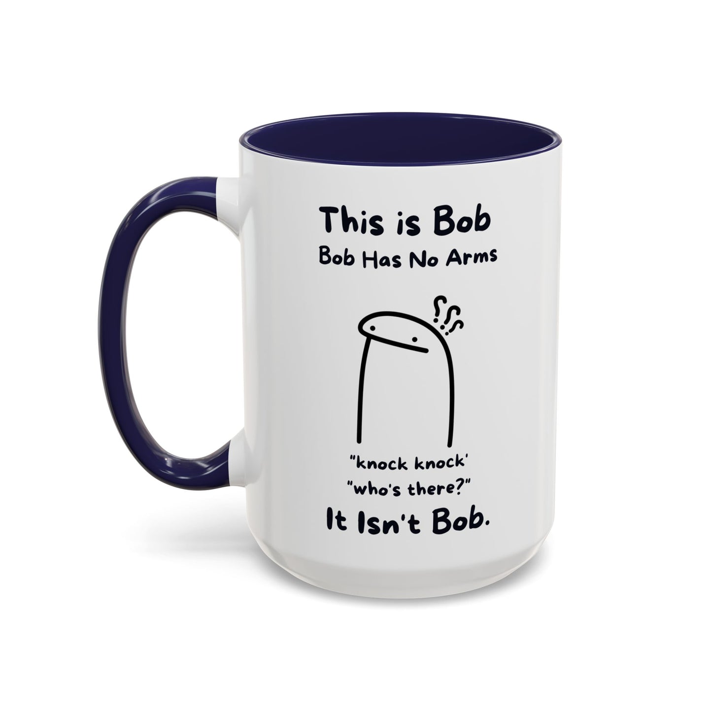 This Is Bob Mug, Funny Knock Knock Joke Coffee Cup