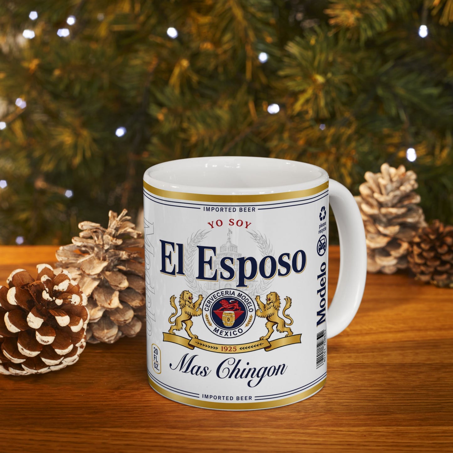 Yo Soy El Esposo Más Chingón Mug, Spanish Husband Gift