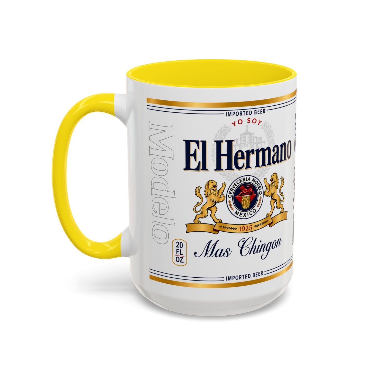 El Hermano Más Chingón Mug, Funny Spanish Brother Coffee Cup