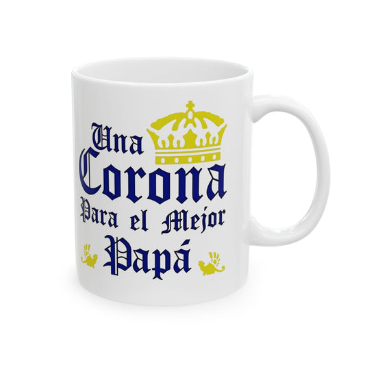 Una Corona Para el Mejor Papa Cup, Corona Beer Mug