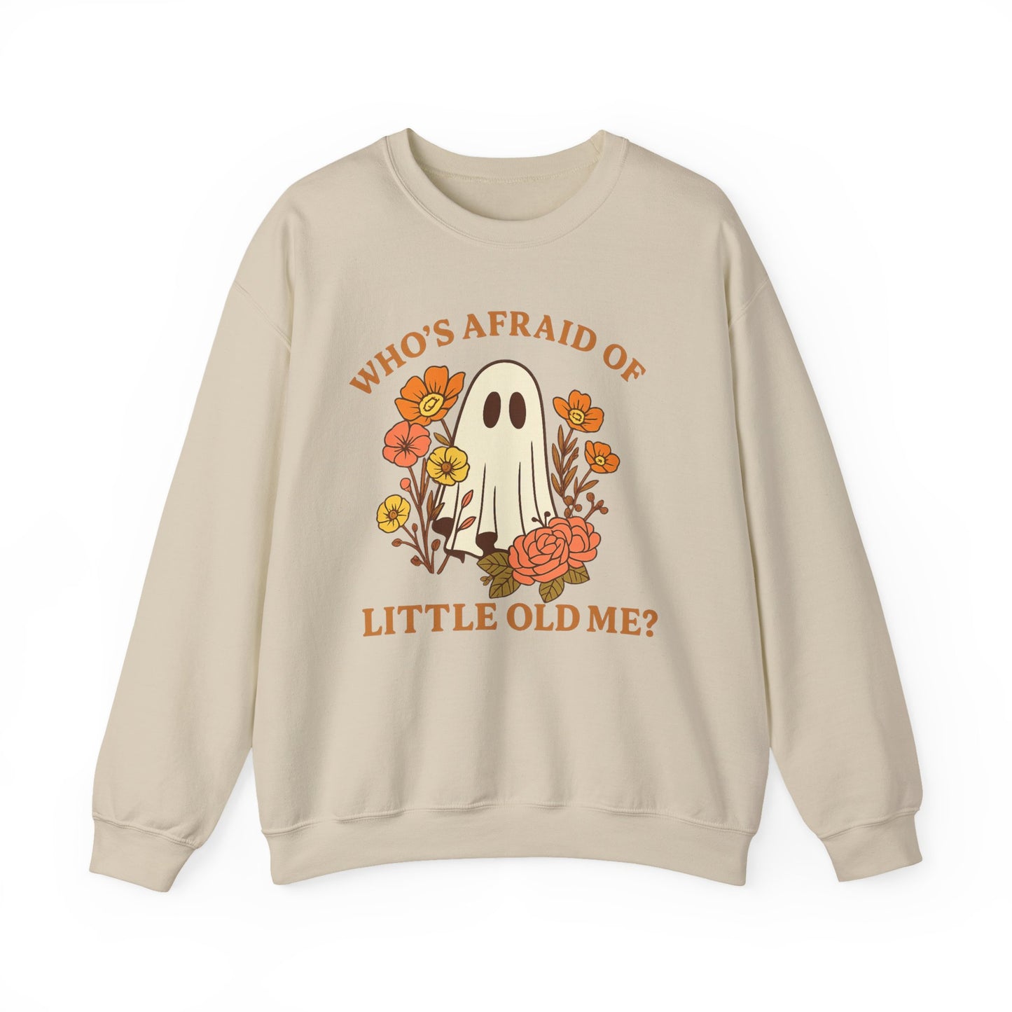 Who’s Afraid – Halloween Ghost Sweatshirt