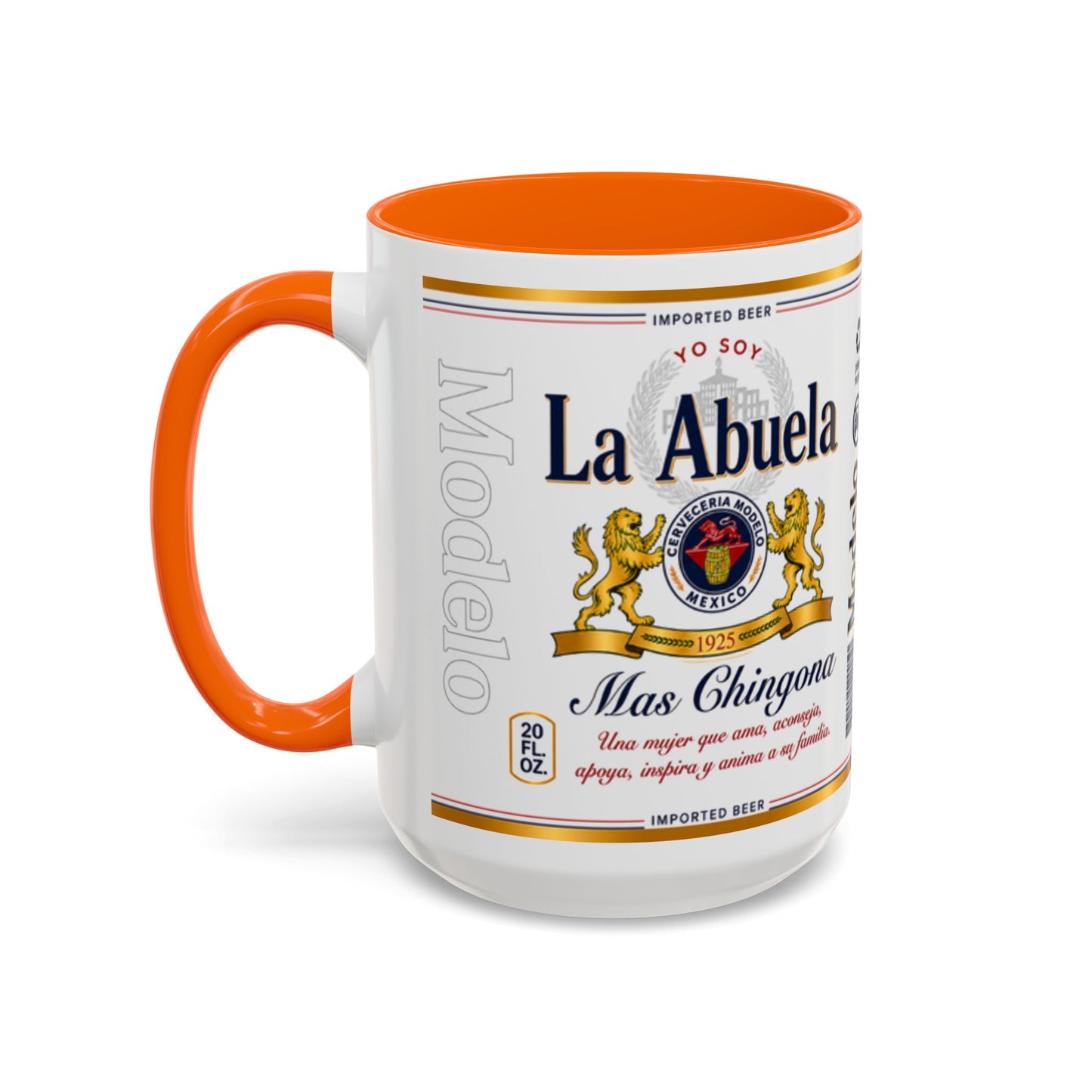 La Abuela Más Chingona Mug, Spanish Grandma Coffee Cup