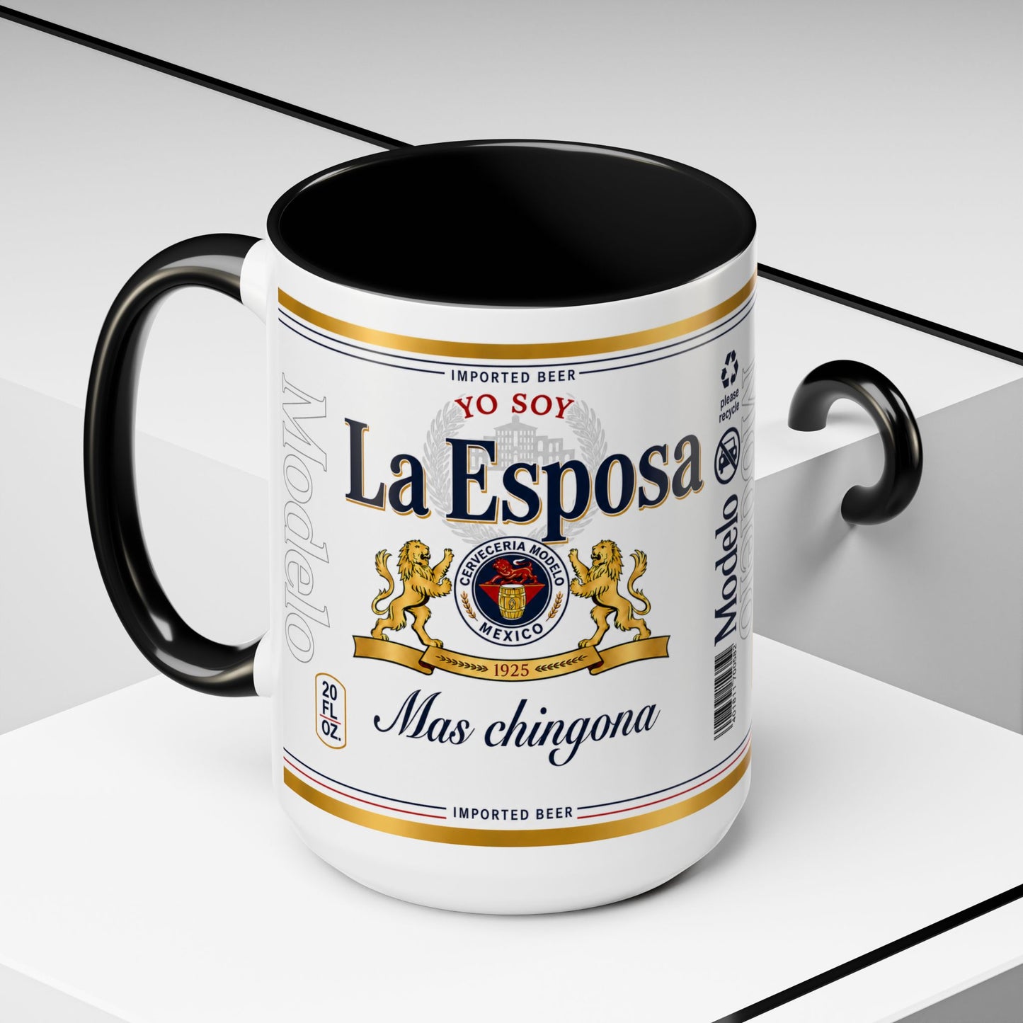 La Esposa Más Chingona Mug, Funny Spanish Wife Coffee Cup