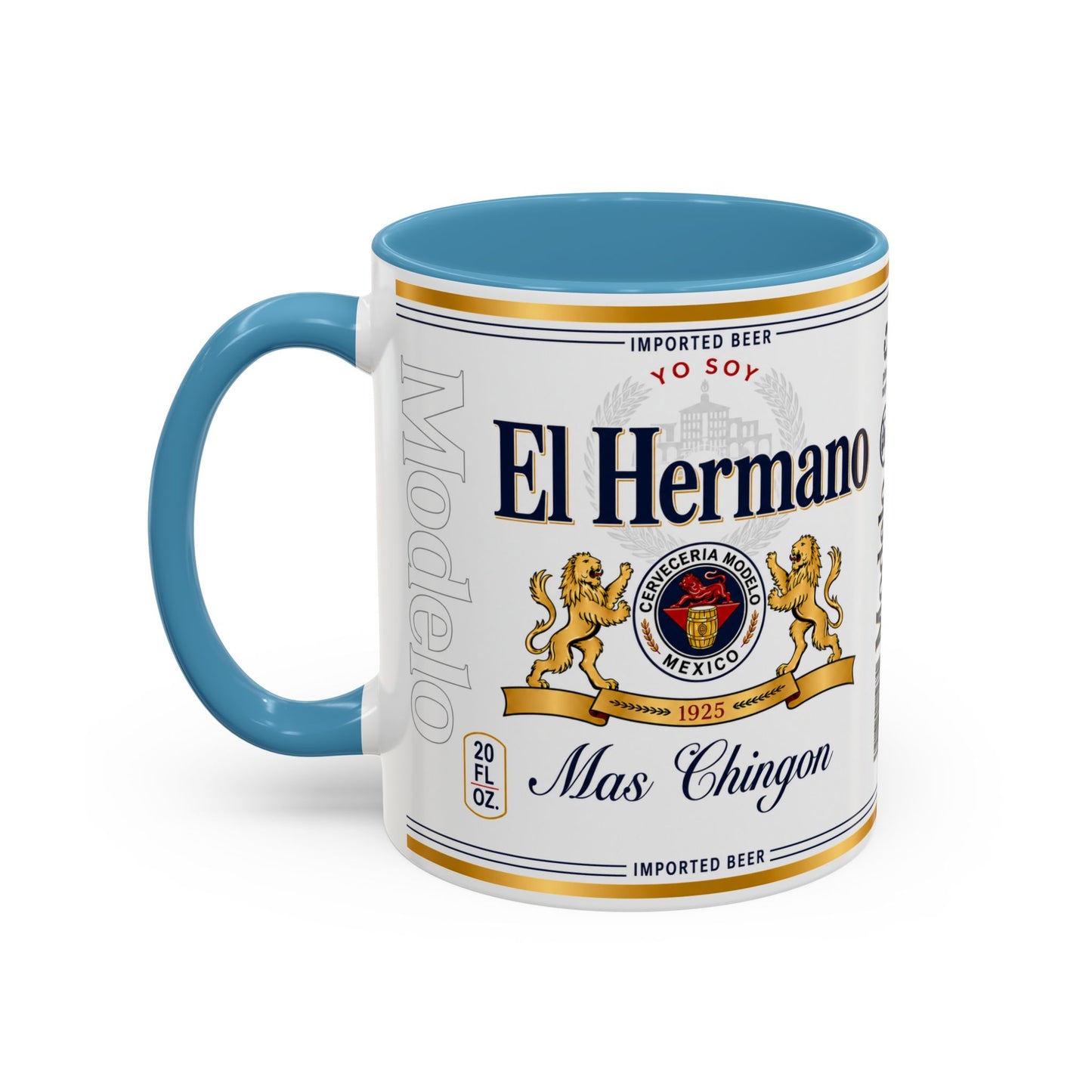 El Hermano Más Chingón Mug, Funny Spanish Brother Coffee Cup