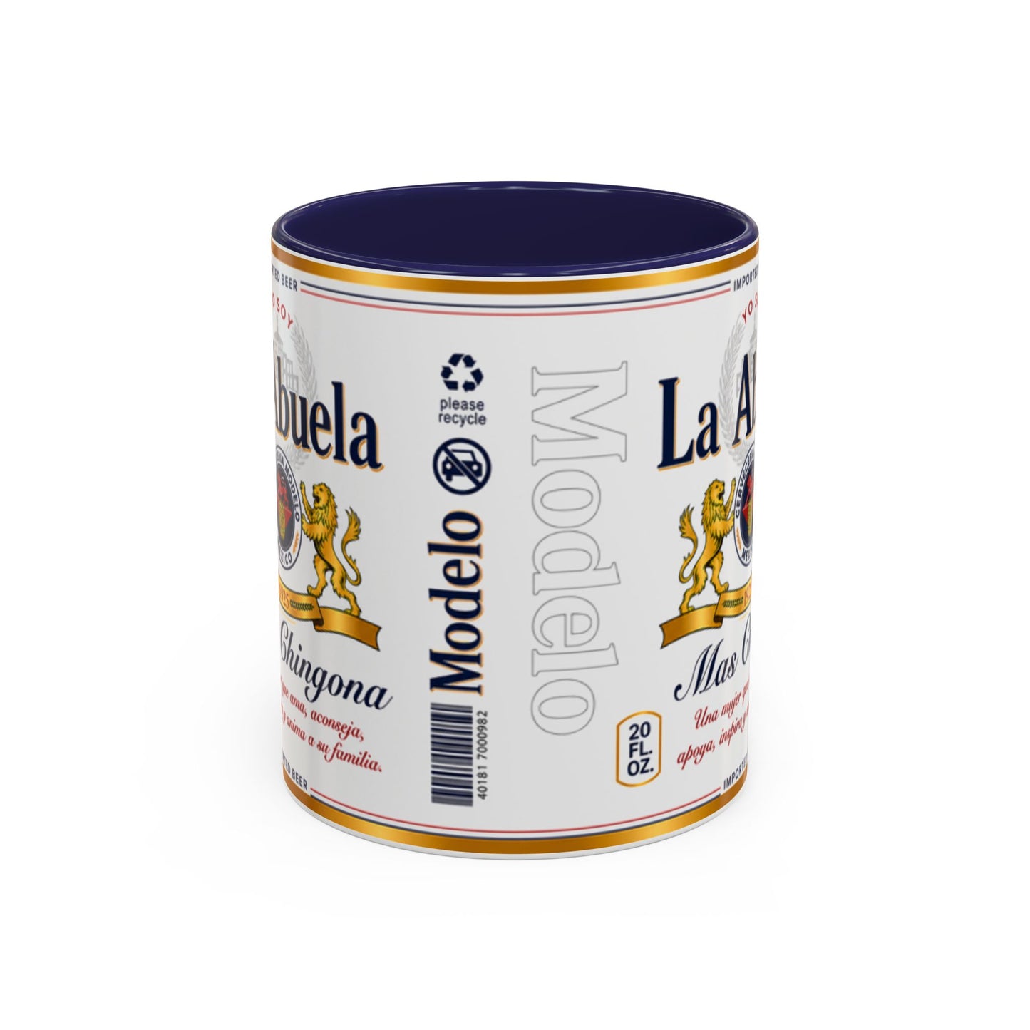 La Abuela Más Chingona Mug, Spanish Grandma Coffee Cup
