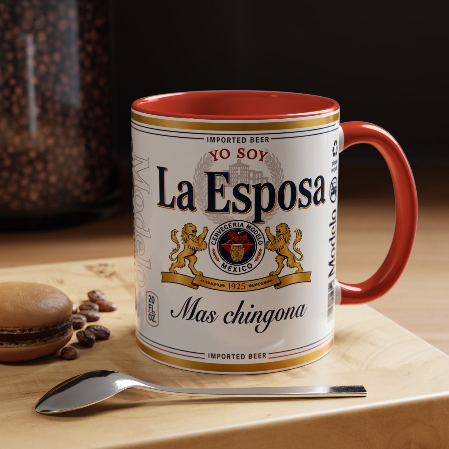 La Esposa Más Chingona Mug, Funny Spanish Wife Coffee Cup