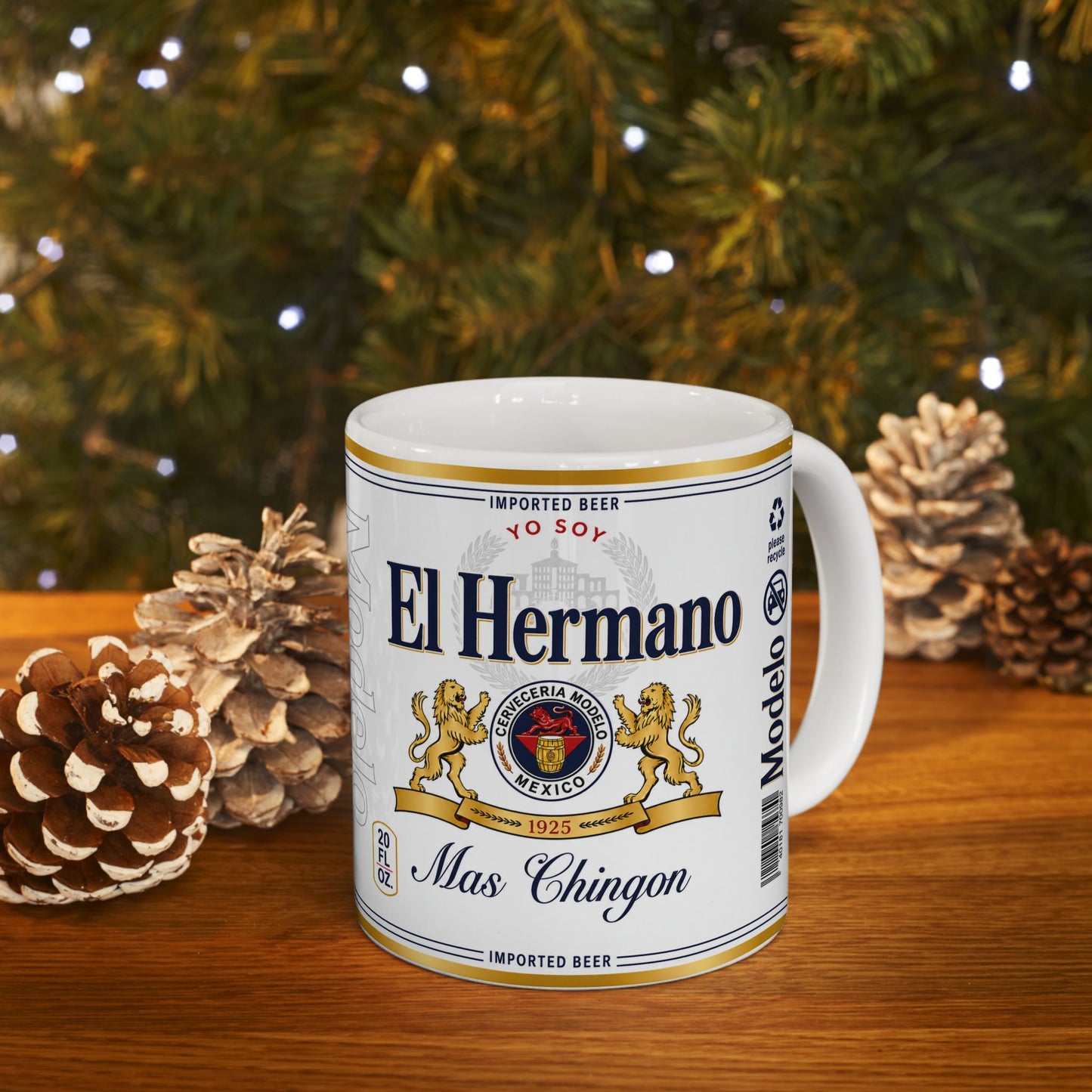 Yo Soy El Hermano Más Chingón Mug, Spanish Brother Gift