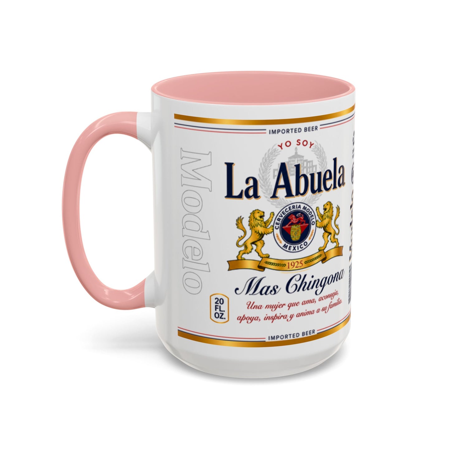 La Abuela Más Chingona Mug, Spanish Grandma Coffee Cup