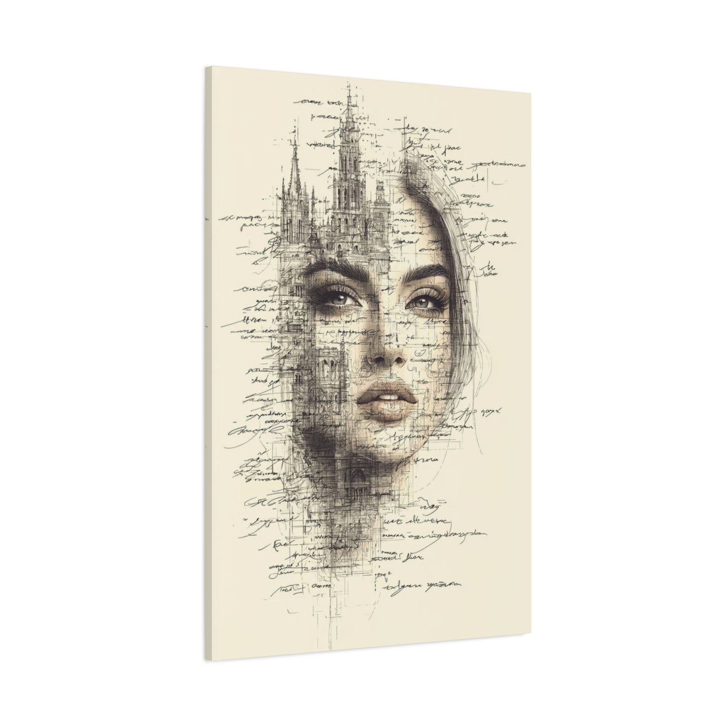 Architectural Muse – Canvas Art Print