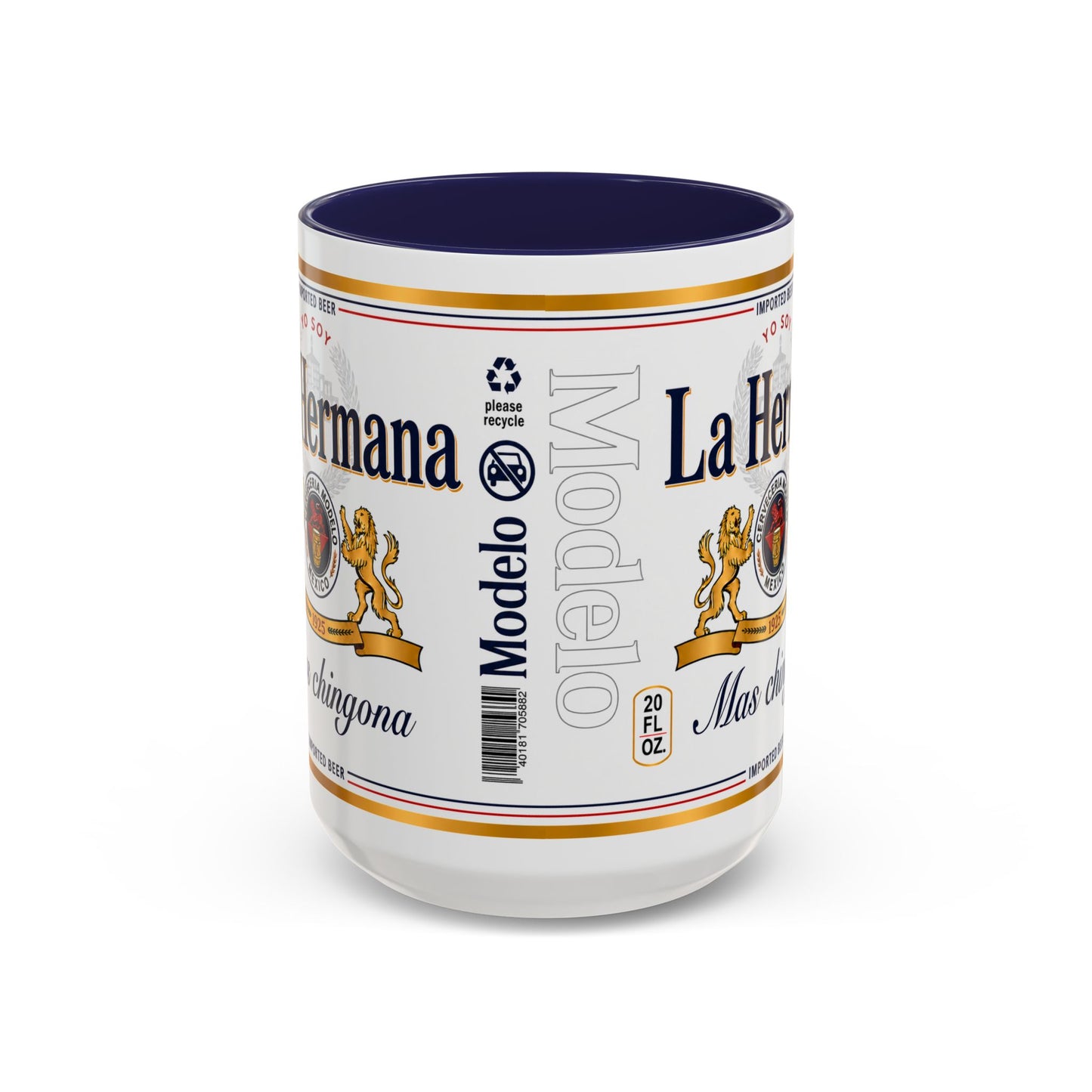 La Hermana Más Chingona Mug, Funny Spanish Sister Coffee Cup