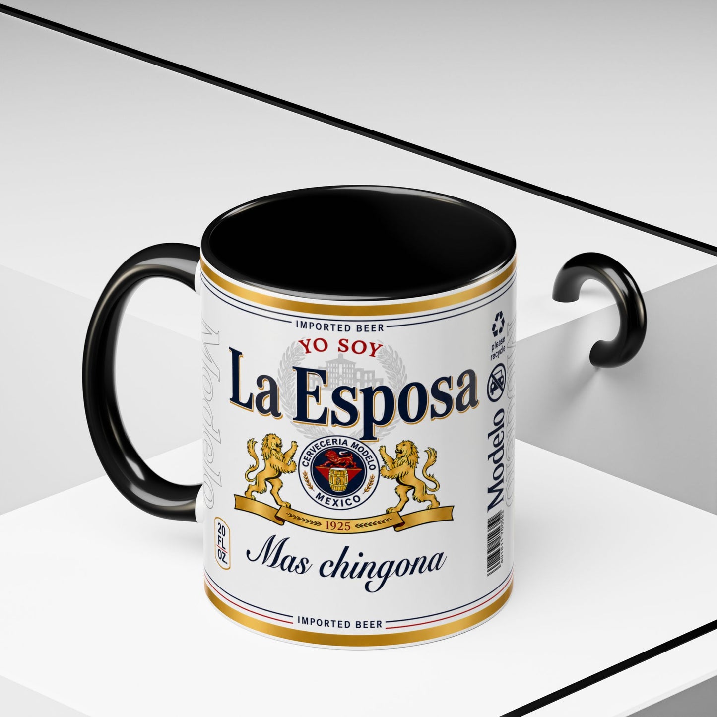 La Esposa Más Chingona Mug, Funny Spanish Wife Coffee Cup