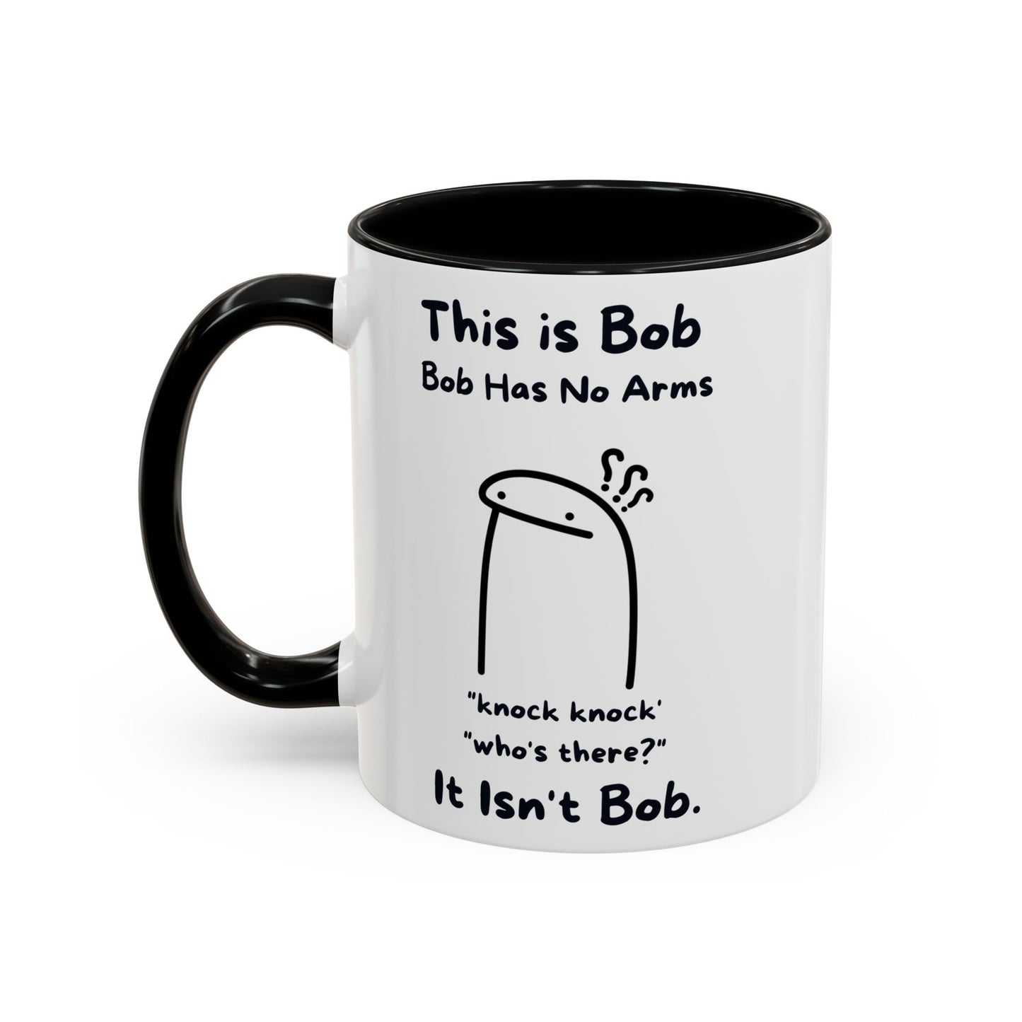 This Is Bob Mug, Funny Knock Knock Joke Coffee Cup