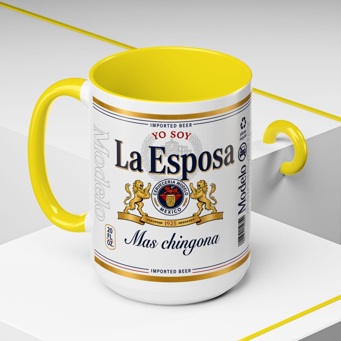 La Esposa Más Chingona Mug, Funny Spanish Wife Coffee Cup