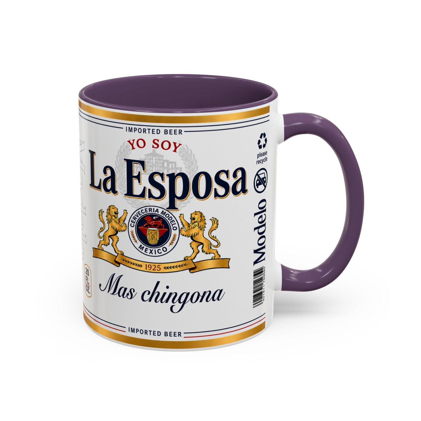 La Esposa Más Chingona Mug, Funny Spanish Wife Coffee Cup