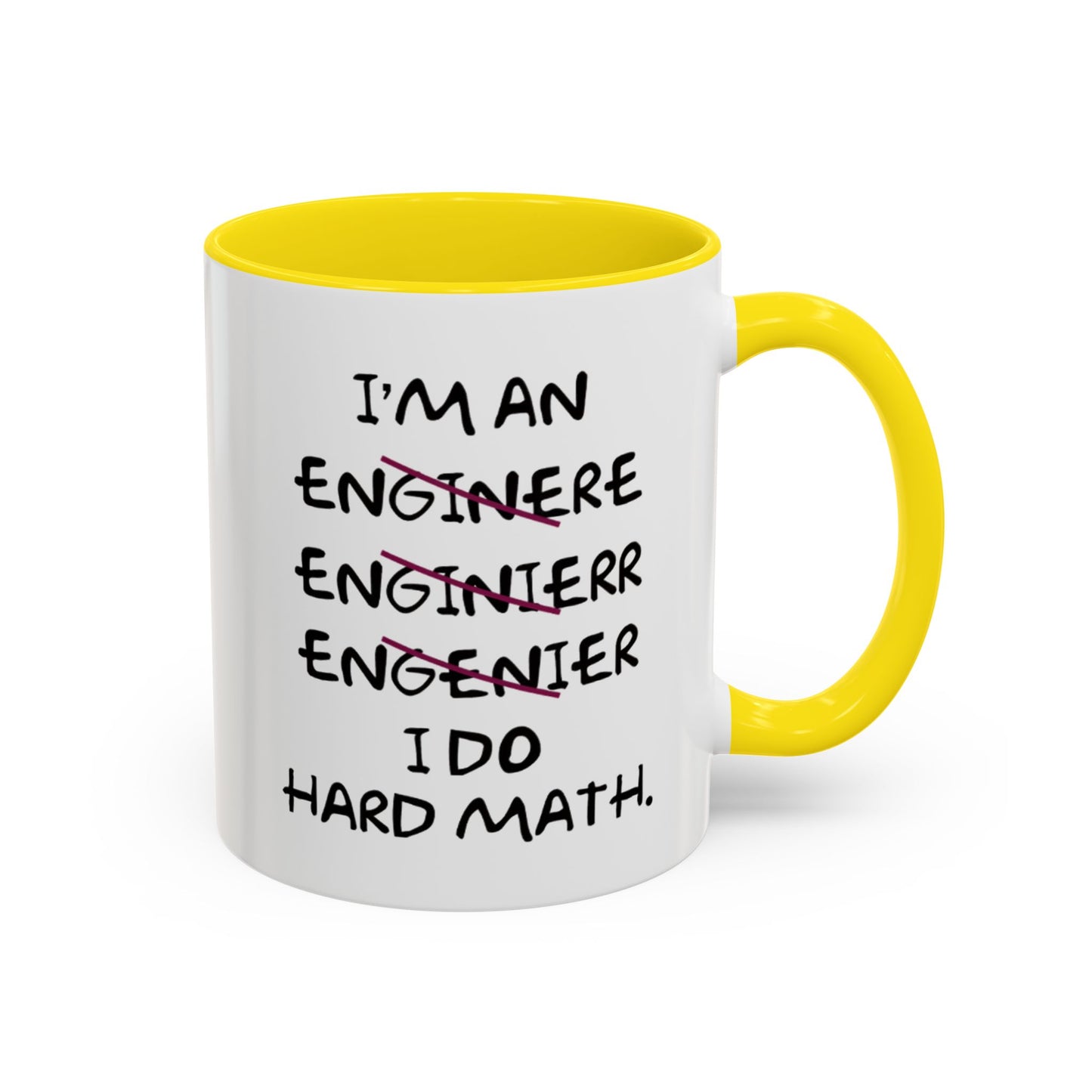 I Do Hard Math Engineer Mug, STEM Graduation Coffee Cup