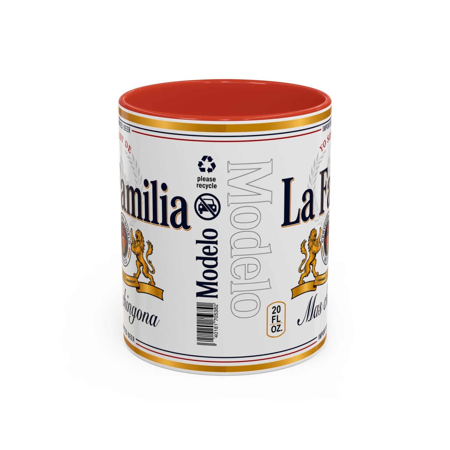 La Familia Más Chingona Mug, Funny Spanish Family Coffee Cup