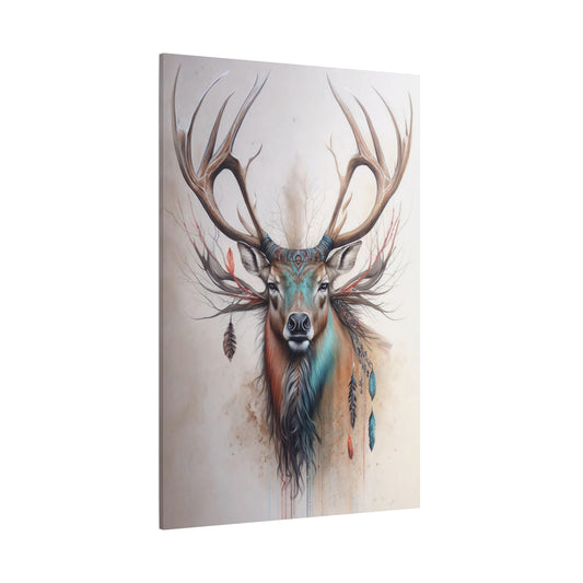 Sacred Stag – Canvas Wall Art