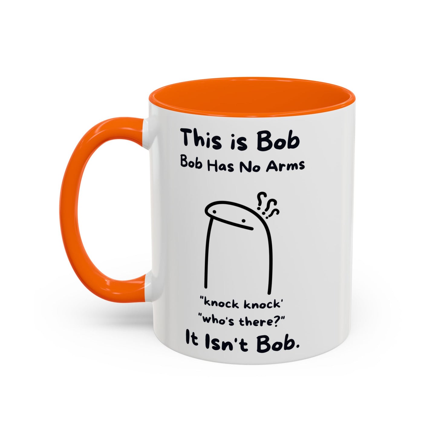 This Is Bob Mug, Funny Knock Knock Joke Coffee Cup