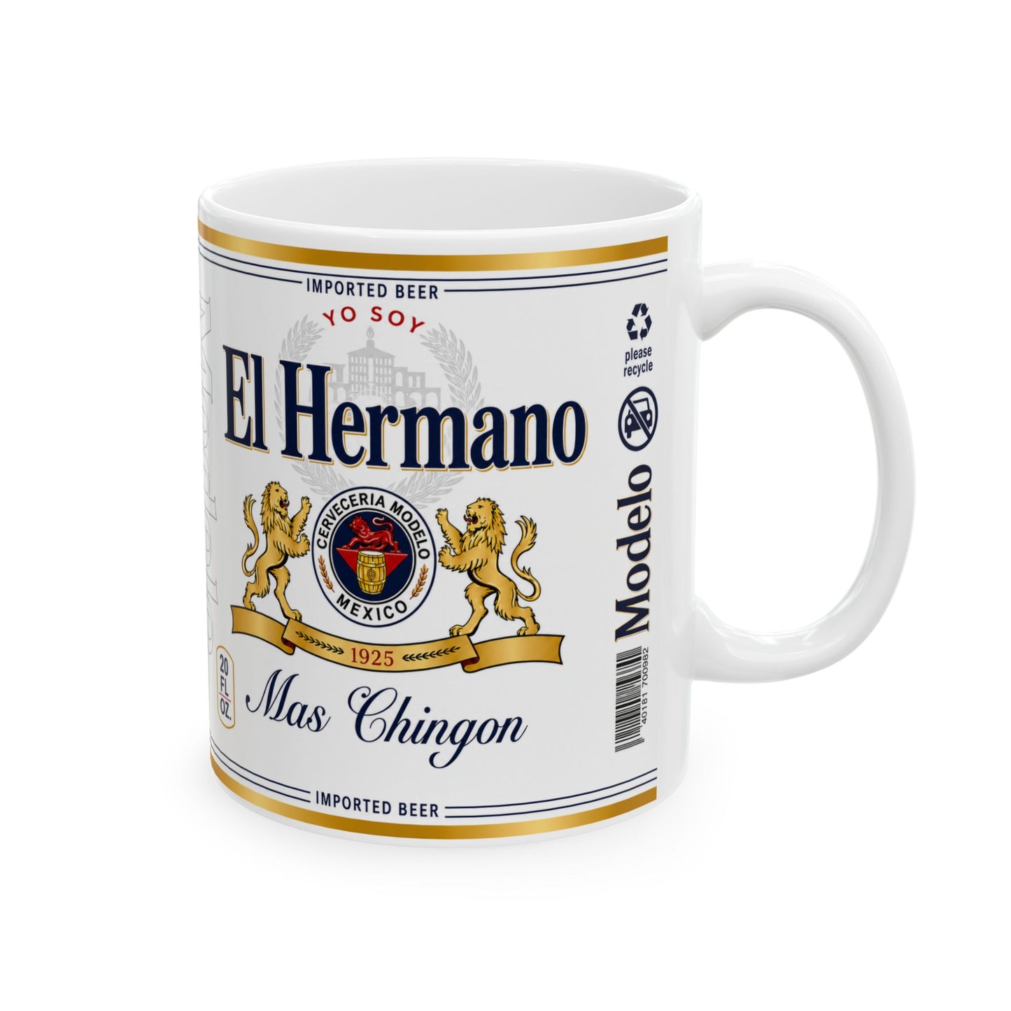 Yo Soy El Hermano Más Chingón Mug, Spanish Brother Gift